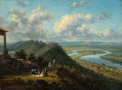 The Oxbow Seen From Mount Holyoke