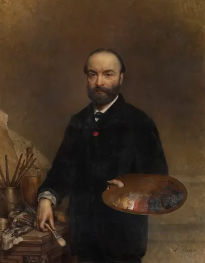 The Painter Charles Verlat 2
