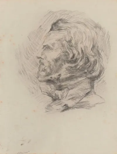 The Painter Eugene Delacroix