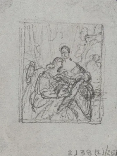 The Painter Raphael And La Fornarina 2