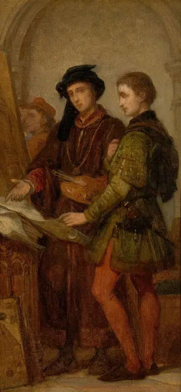 The Painters Jan Van Eyck And Rogier Van Der Weyden