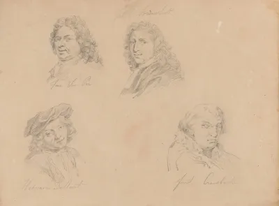 The Painters Jan Van Pee Jacob Toorenvliet Heyman Dullaert En Joos Van Craesbeeck
