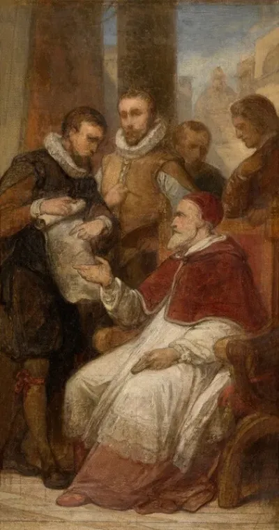 The Painters Matthijs And Paul Bril In Rome