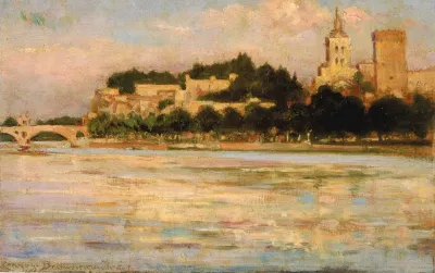 The Palace Of The Popes And Pont Davignon