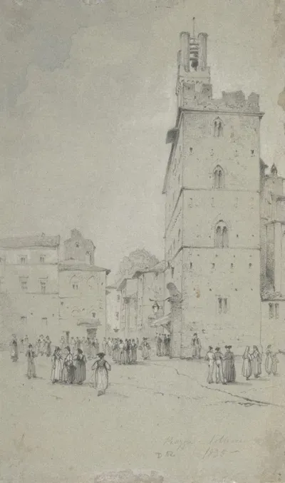 The Palazzo Dei Priori Volterra