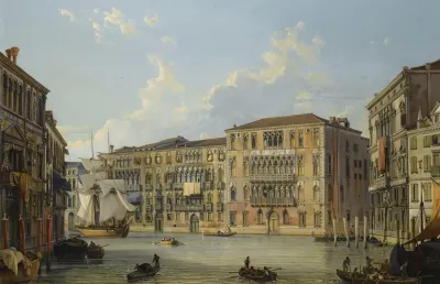 The Palazzo Foscari On The Grand Canal Venice