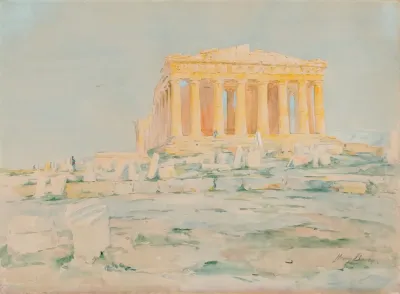 The Parthenon West Facade