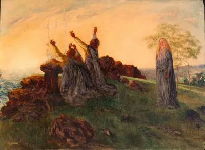 The Passing Of St Brighid