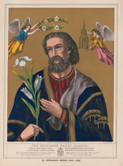 The Patriarch Sanct Joseph Our All Holy Patron Saint Of The Roman Catholic Church