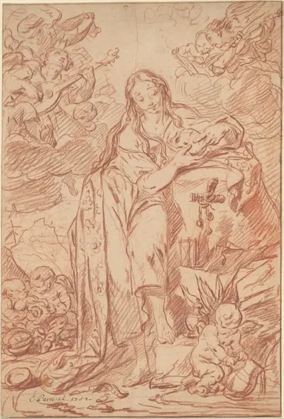 The Penitent St Mary Magdalen