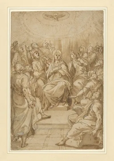 The Pentecost The Descent Of The Holy Spirit