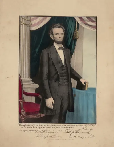 The People Of These United States Are The Rightful Masters Of Both Congresses And Courts 1864