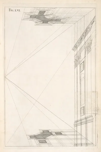 The Perspective Plans And Upright Of The Corinthian Design Foregoing