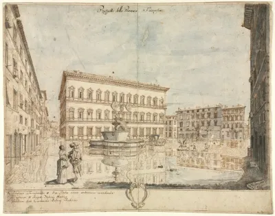 The Piazza Farnese