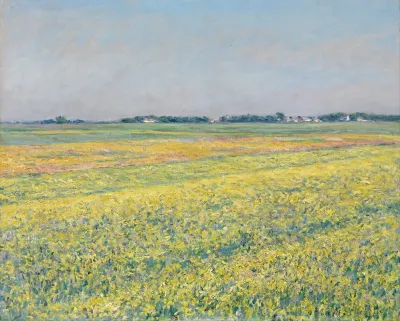 The Plain Of Gennevilliers Yellow Fields