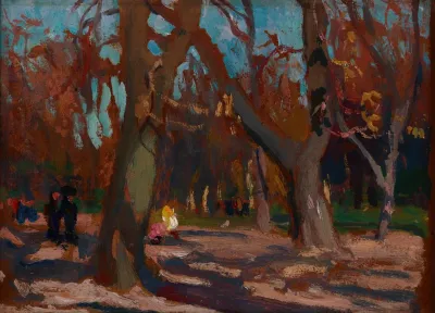 The Planty Park In Krakow
