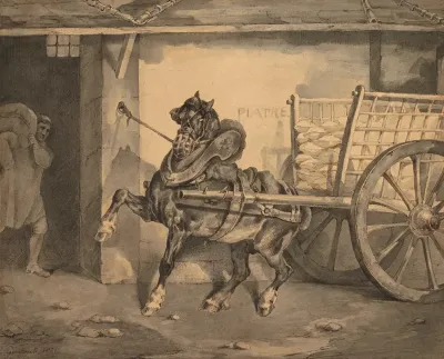 The Plastermakers Horse Le Cheval Du Platrier