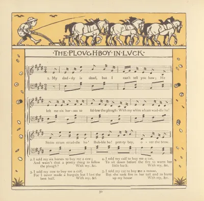 The Ploughboy In Luck