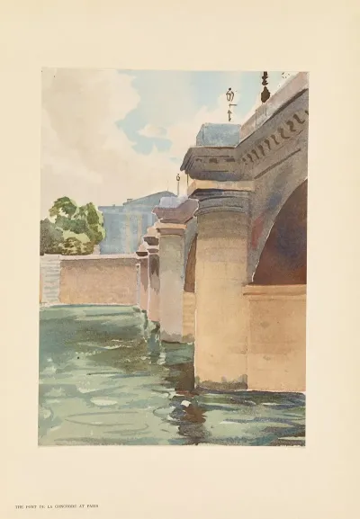 The Pont De La Concorde Paris