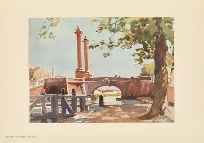 The Pont Des Minimes Toulouse