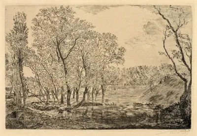 The Pool Of The Poplars