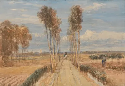 The Poplar Avenue After Hobbema