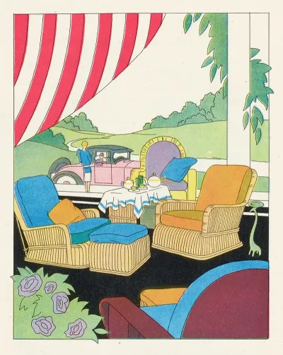 The Porch Made Colorful As A Garden