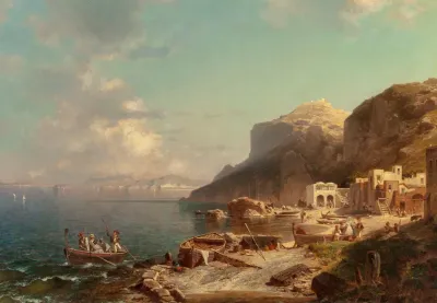 The Port Of Capri