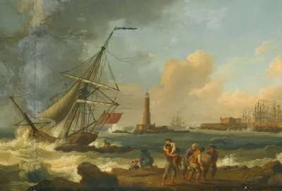 The Port Of Livorno