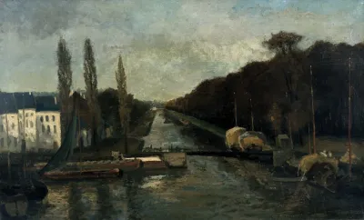 The Porte Du Rivage In Brussels