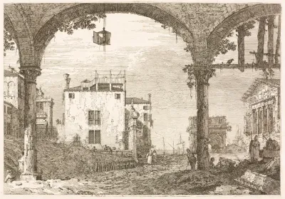 The Portico With The Lantern