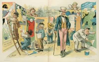 The Poster Craze In Candidateville