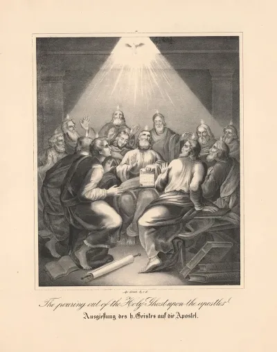 The Pouring Out Of The Holy Ghost Upon The Apostles
