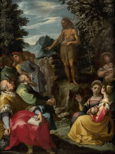 The Preaching Of Saint John The Baptist 3