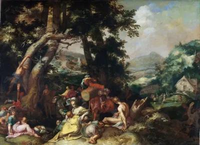 The Preaching Of Saint John The Baptist