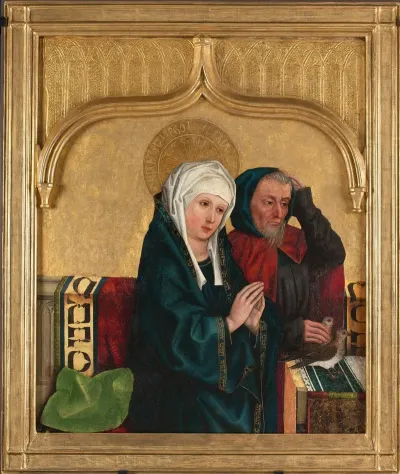 The Presentation Of Christ In The Temple Part Of The Wing Panel
