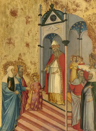 The Presentation Of The Virgin In The Temple
