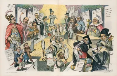 The Press View At The Candidate Show