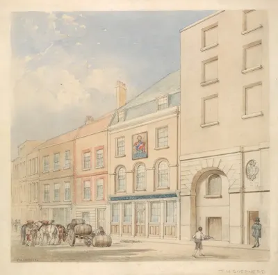 The Prince Albert 11 Coopers Row Crutched Friars And Coopers Bonded Vaults And Tea Warehouses