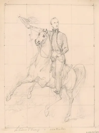 The Prince Of Orange At Waterloo 2