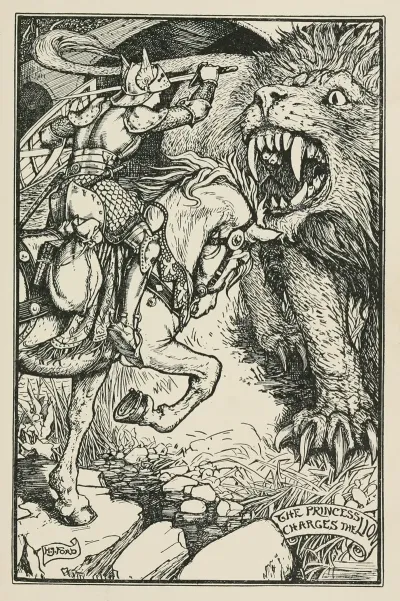 The Princess Charges The Lion 2