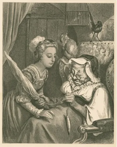 The Princess Looked In At The Door