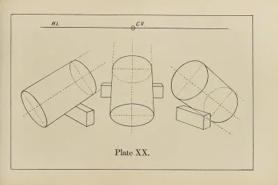 The Principles Of Perspective As Applied To Model Drawing Sketching From Nature Pl 20