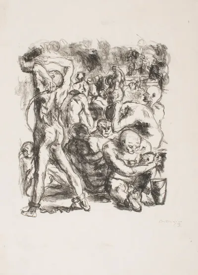 The Prisoners Bathing 2
