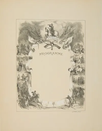 The Program Ahead Of The Event Of The Hunters Meeting