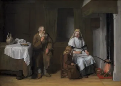 The Prophet Elijah With The Widow Of Zarephath And Her Son