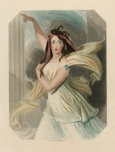 The Prophetess Cassandra In Troilus And Cressida Act 2 Sc 2