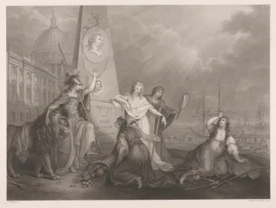 The Prosperity Of Great Britain Contrasted With The Misery Of France