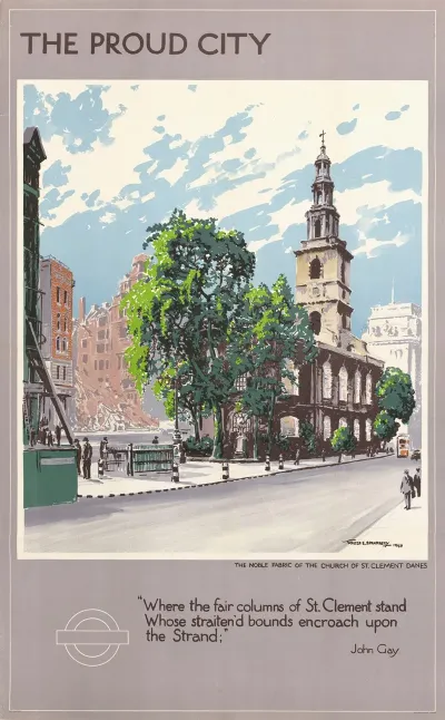 The Proud City The Noble Fabric Of The Church Of St Clement Danes