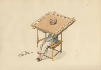 The Punishment Of The Wooden Collar
